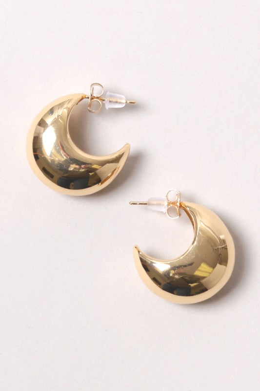 14K Gold-Dipped Post Earring