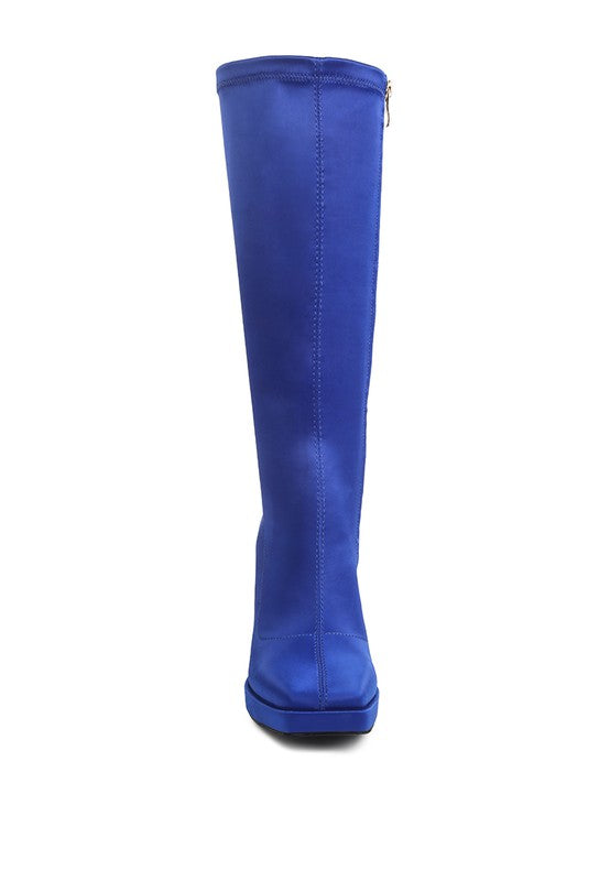 PRESTO Stretchable Satin Long Boot