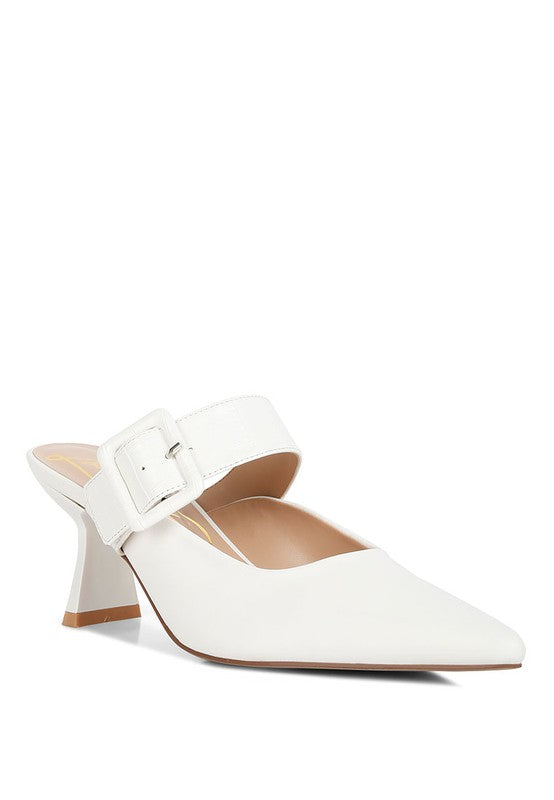 Shein Star Block Heel Mules