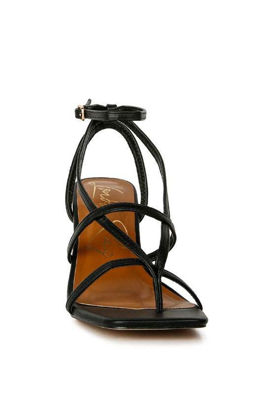 Stalker Strappy Ankle Strap Sandals